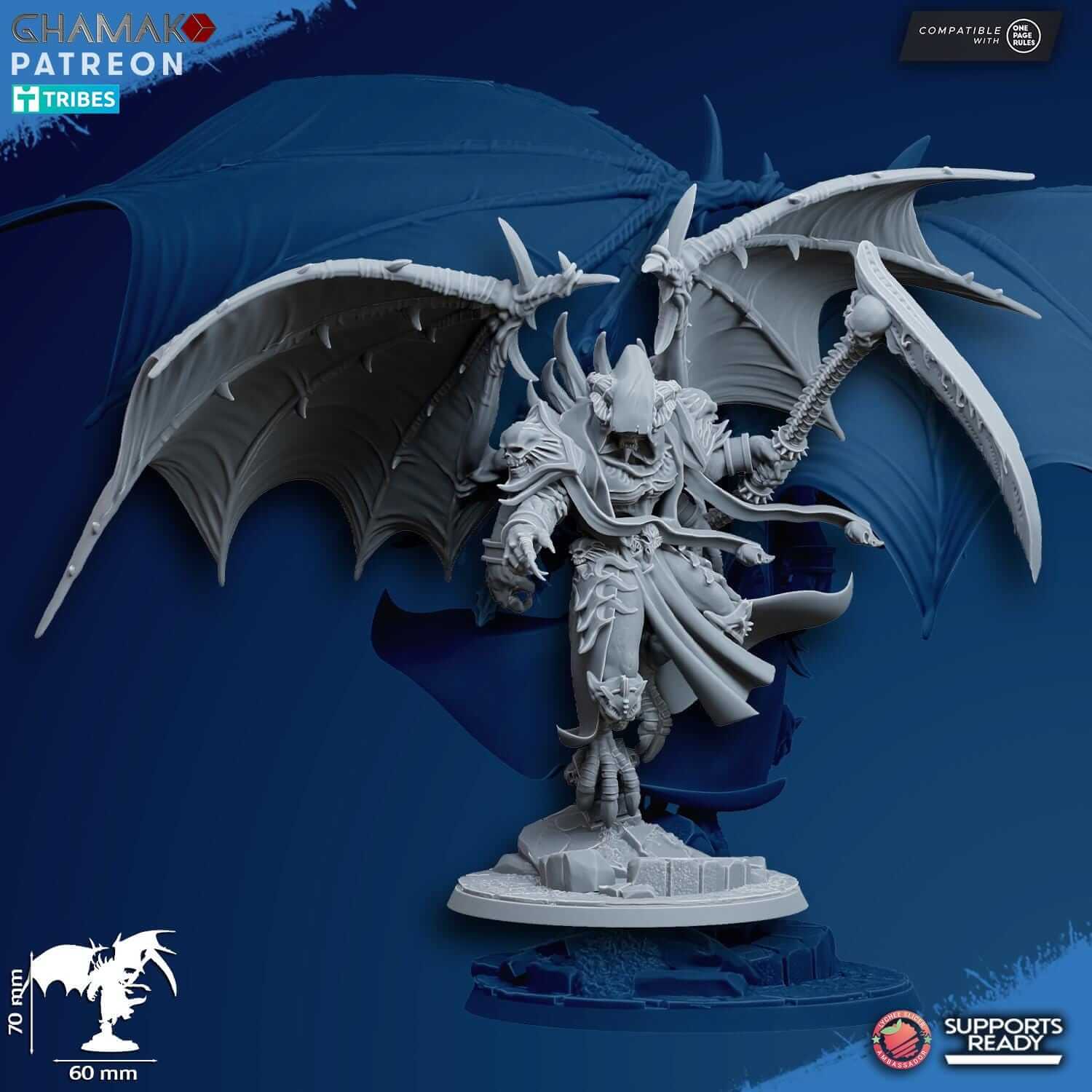 Lord of Shadows - Grimdark Void Marine -Ghamak Miniatures