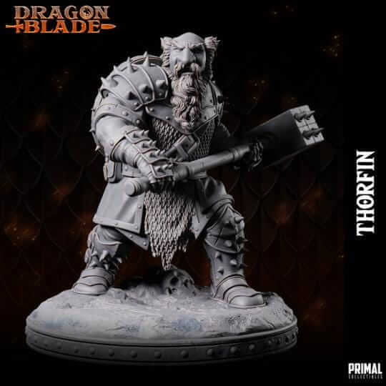 Thorfin Dark Dwarf - Dragonblade - Masters of Dungeon Quest