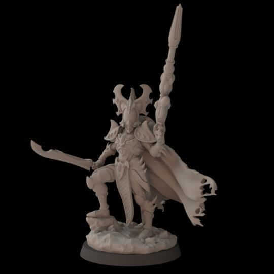 Fireborn Lord - Aeldari Proxy - Fantasy Cult Miniatures