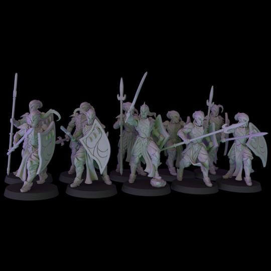 High Elf Spearmen - Fantasy - Fantasy Cult Miniatures