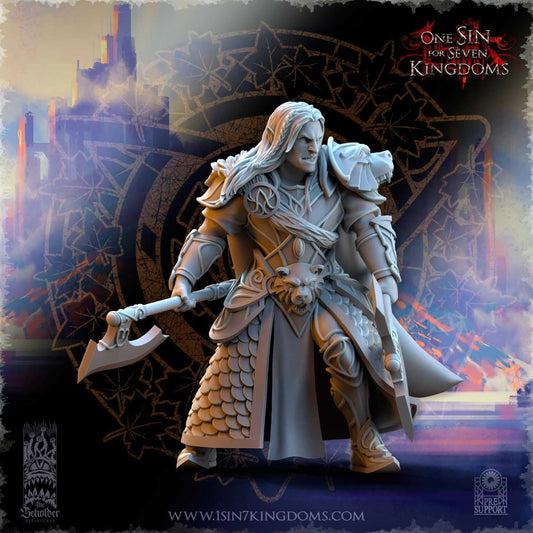 Bear Guardians - Silvermoor Elves - One Sin for Seven Kingdoms - Beholder Miniatures