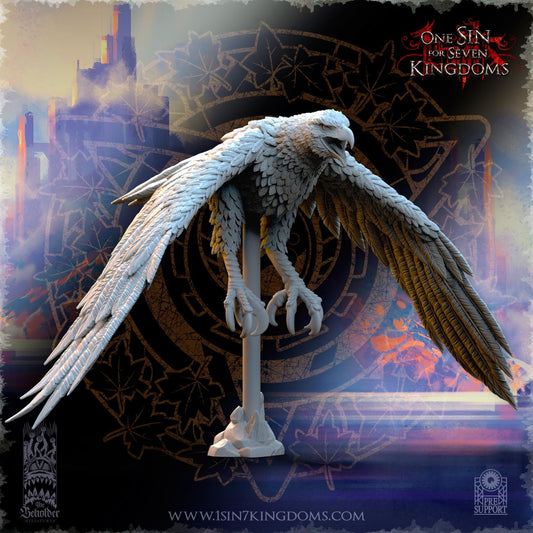 Great Eagle - Silvermoor Elves - One Sin for Seven Kingdoms - Beholder Miniatures