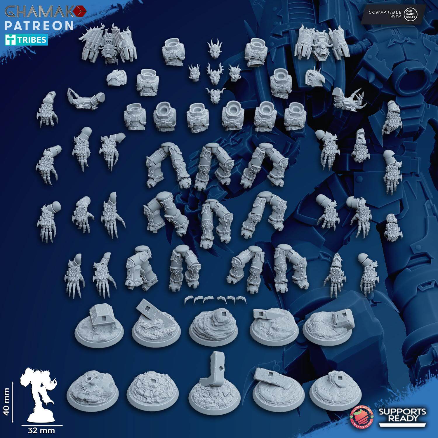 Warped Claws Ghamak Miniatures