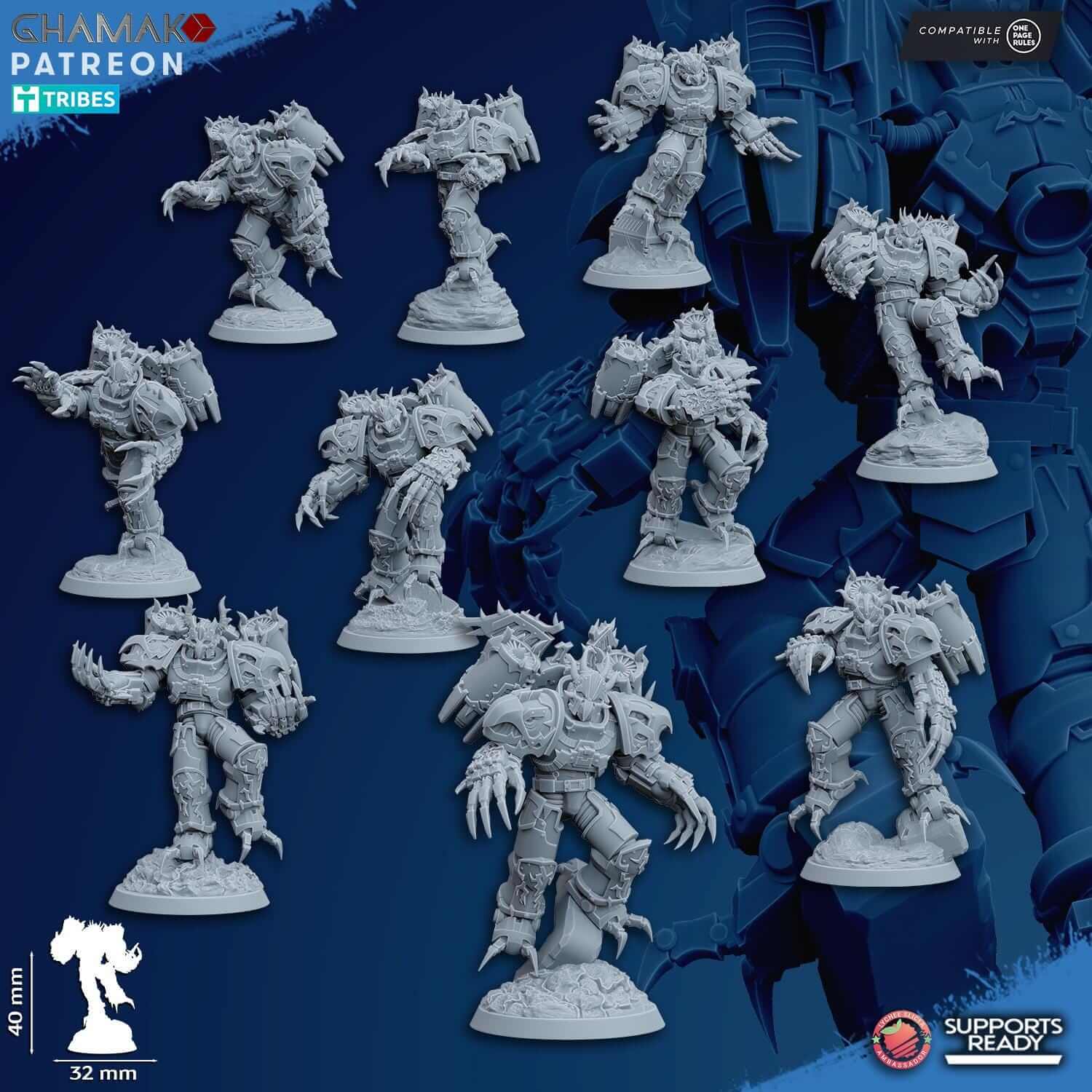 Warped Claws Ghamak Miniatures