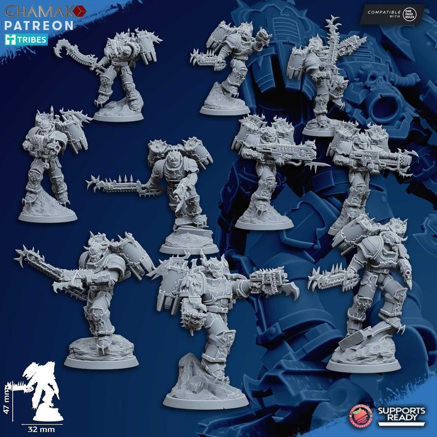 Chaos Vultures Ghamak Miniatures
