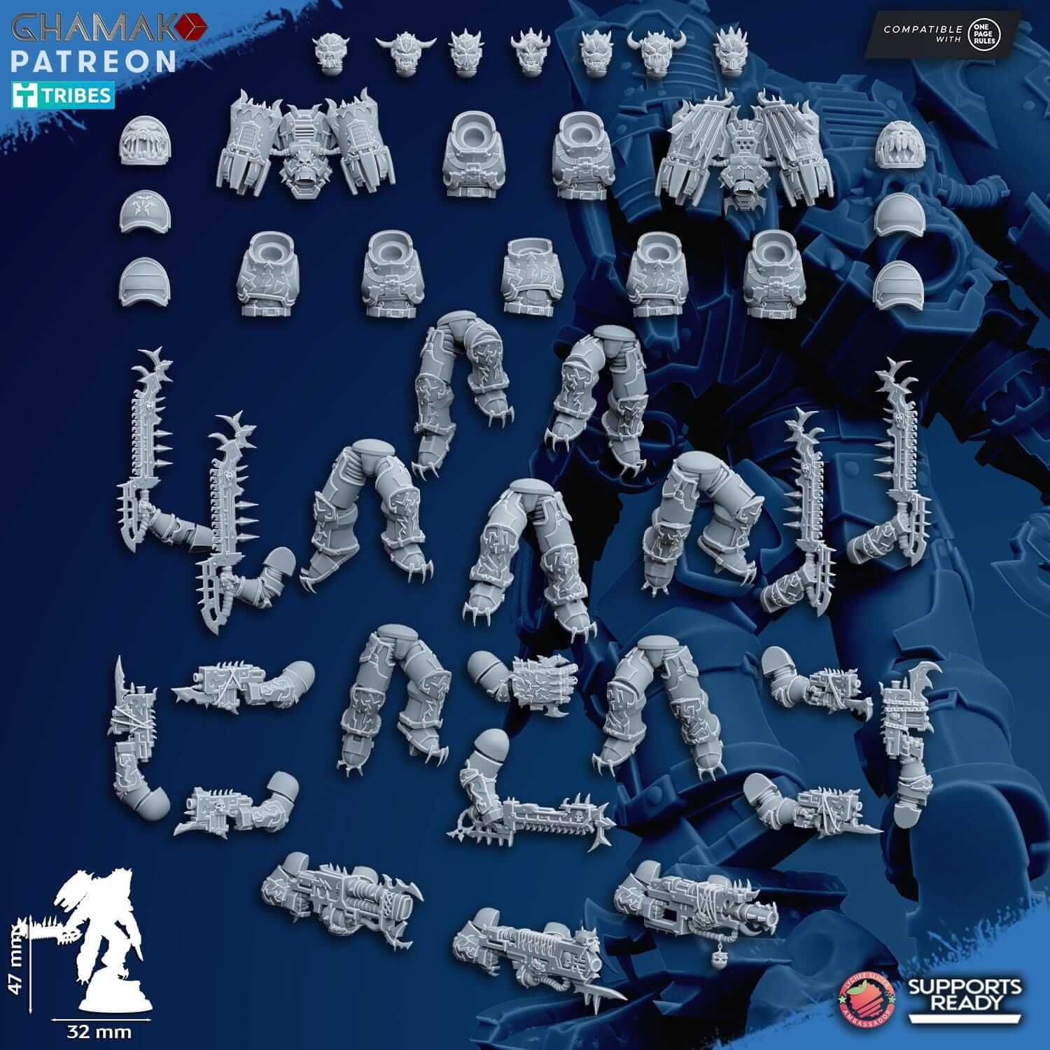 Chaos Vultures Ghamak Miniatures