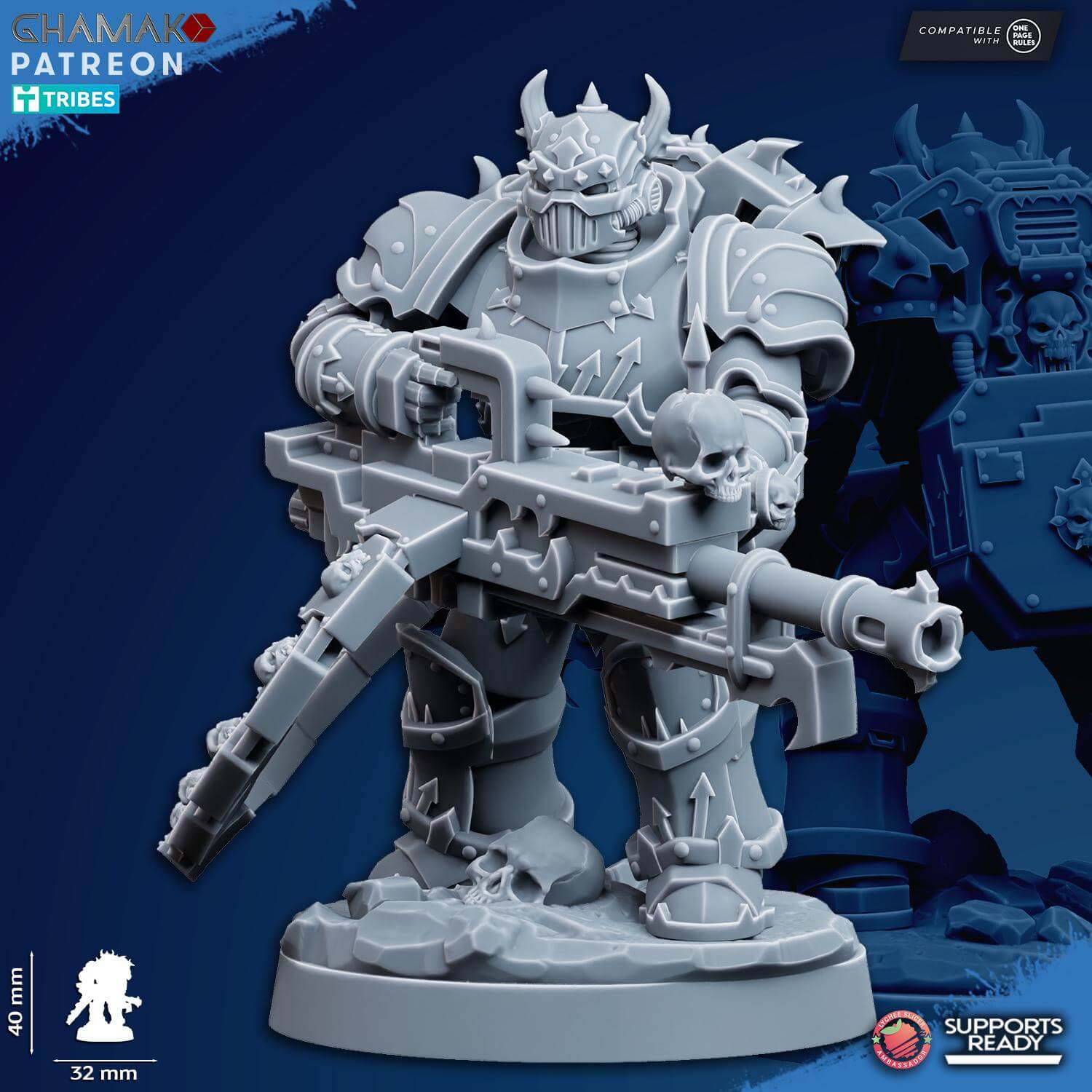 Chaos Traitor Desolators Ghamak Miniatures
