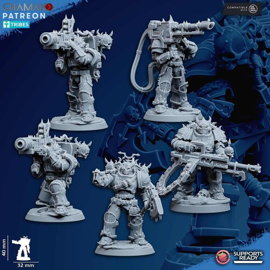 Chaos Traitor Desolators Ghamak Miniatures