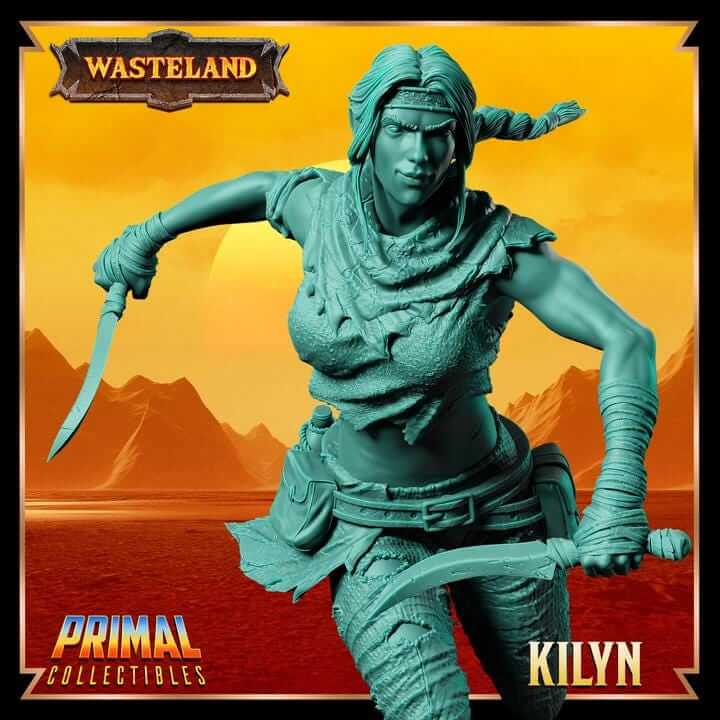 Kilyn Elf Wasteland Miniature Primal Collectibles