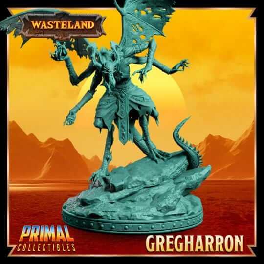 Gregharron Sorcerer King Wasteland Miniature Primal Collectibles
