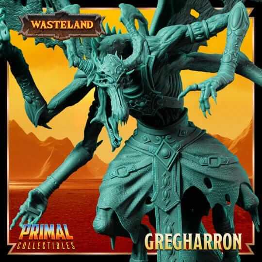 Gregharron Sorcerer King Wasteland Miniature Primal Collectibles