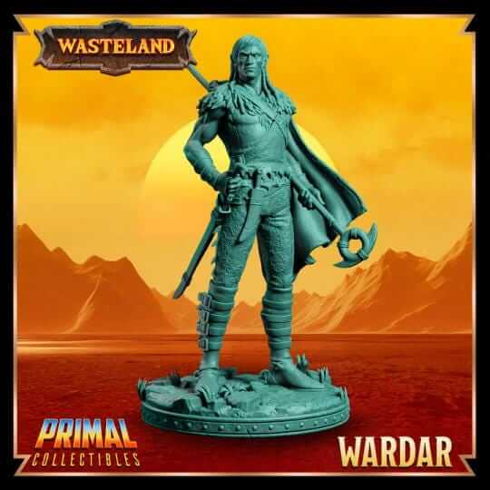 Wardar Elf Wasteland Miniature Primal Collectibles