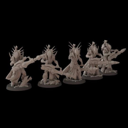 Primeval Soul Eaters - Aeldari Dark Reaper Proxy - Fantasy Cult Miniatures