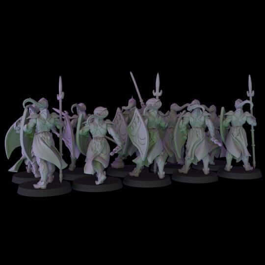 High Elf Spearmen - Fantasy - Fantasy Cult Miniatures