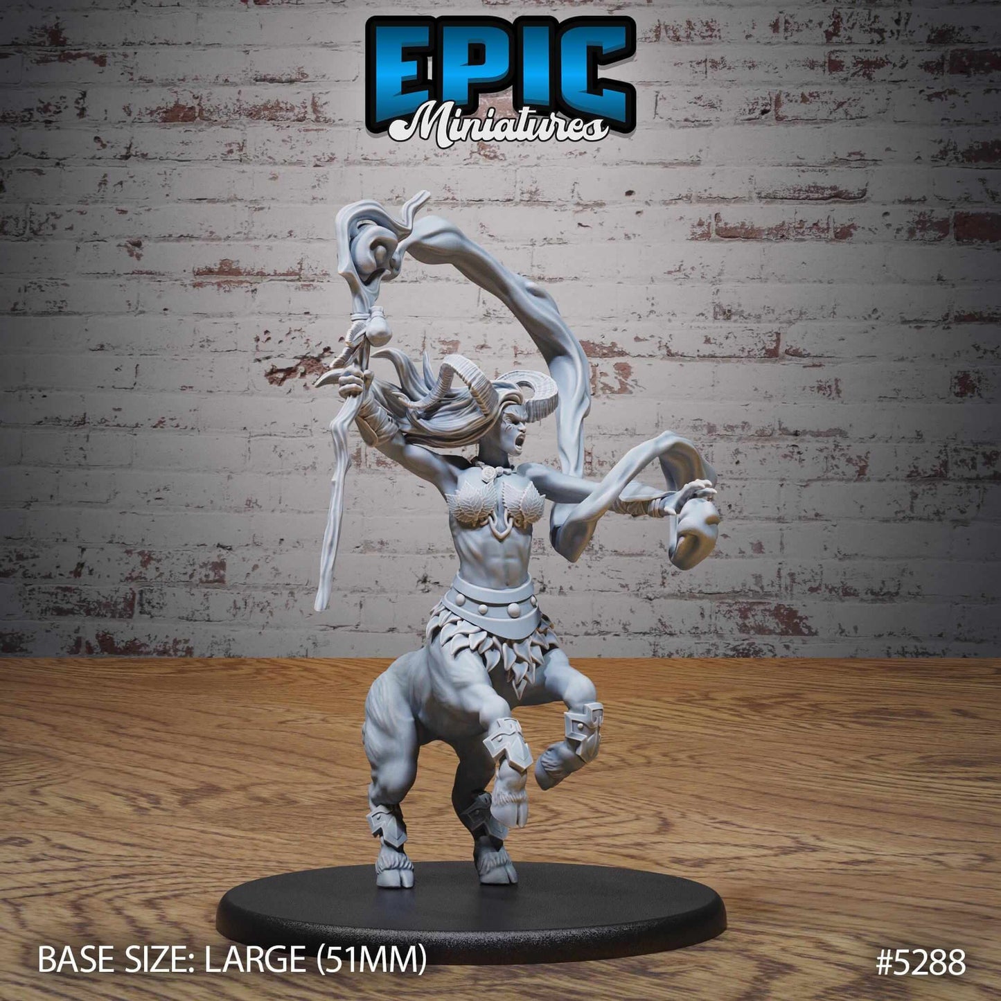 Faun Centaur set - D&D Epic Miniatures   and Dragons