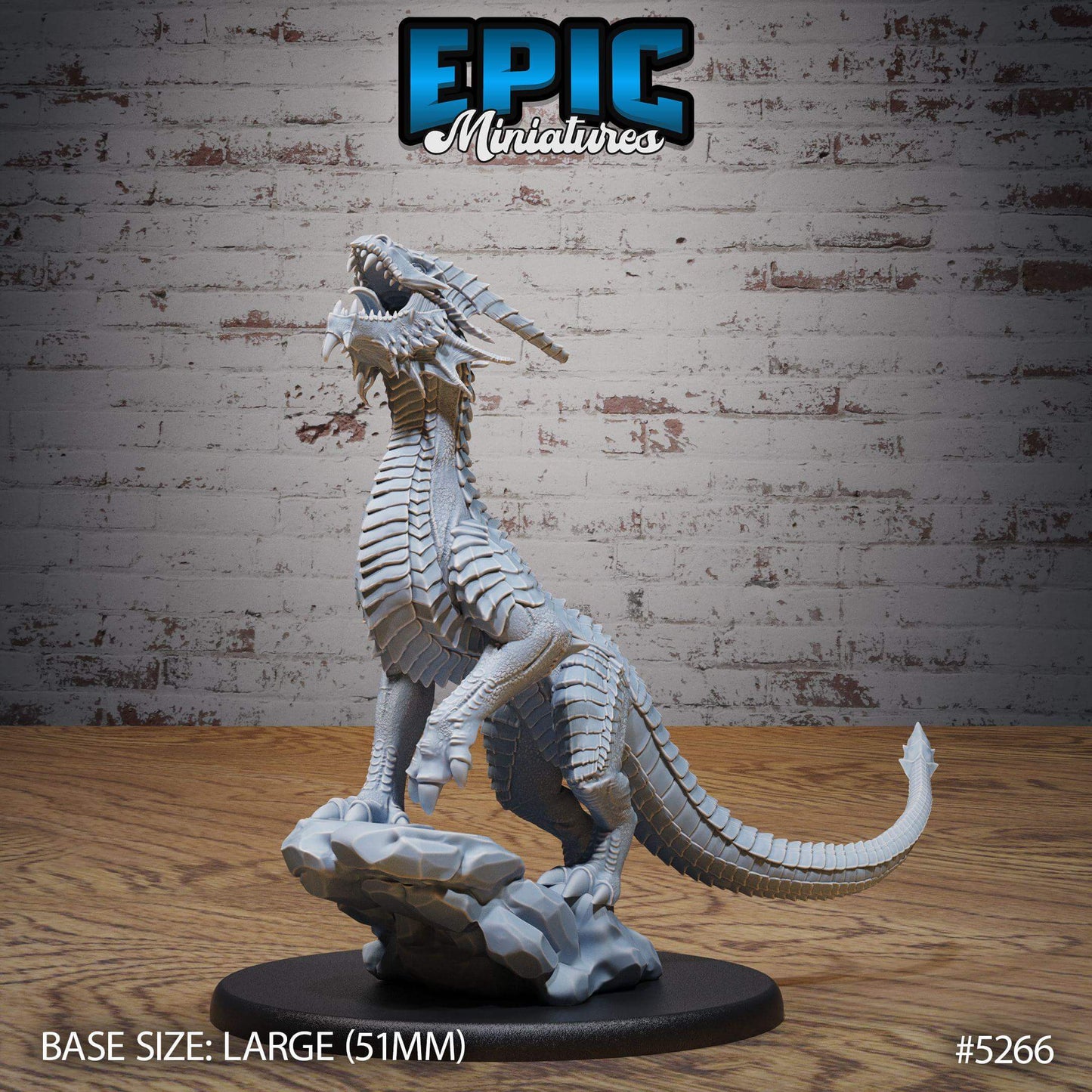 Guard Drakes Copper - D&D Epic Miniatures   and Dragons