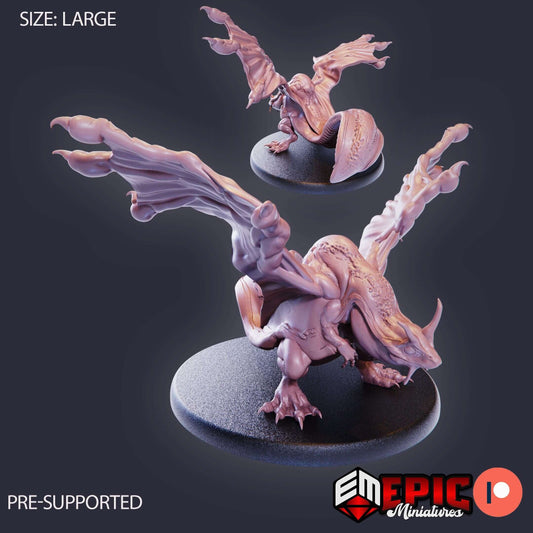 Frog Dragon - Epic Miniatures - Dungeons and Dragons