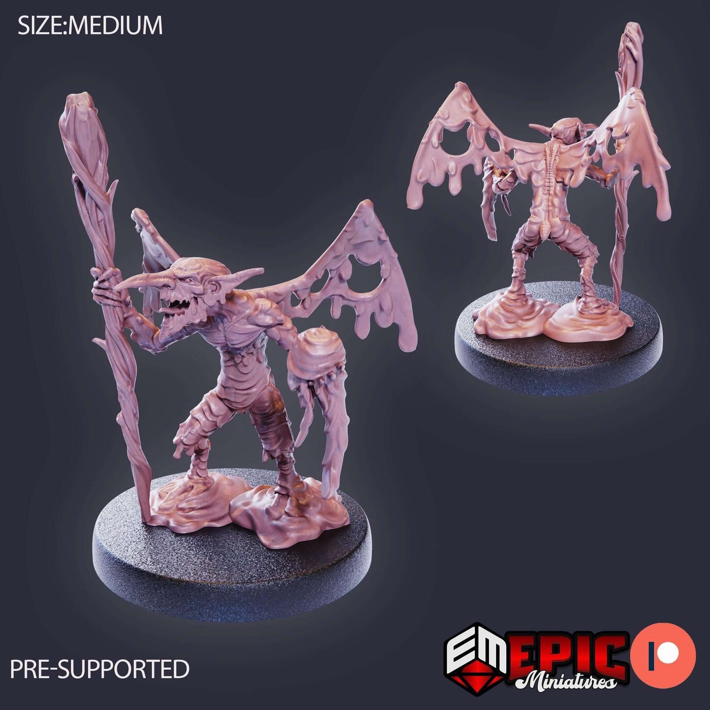Mud Mephit - Epic Miniatures - Dungeons and Dragons