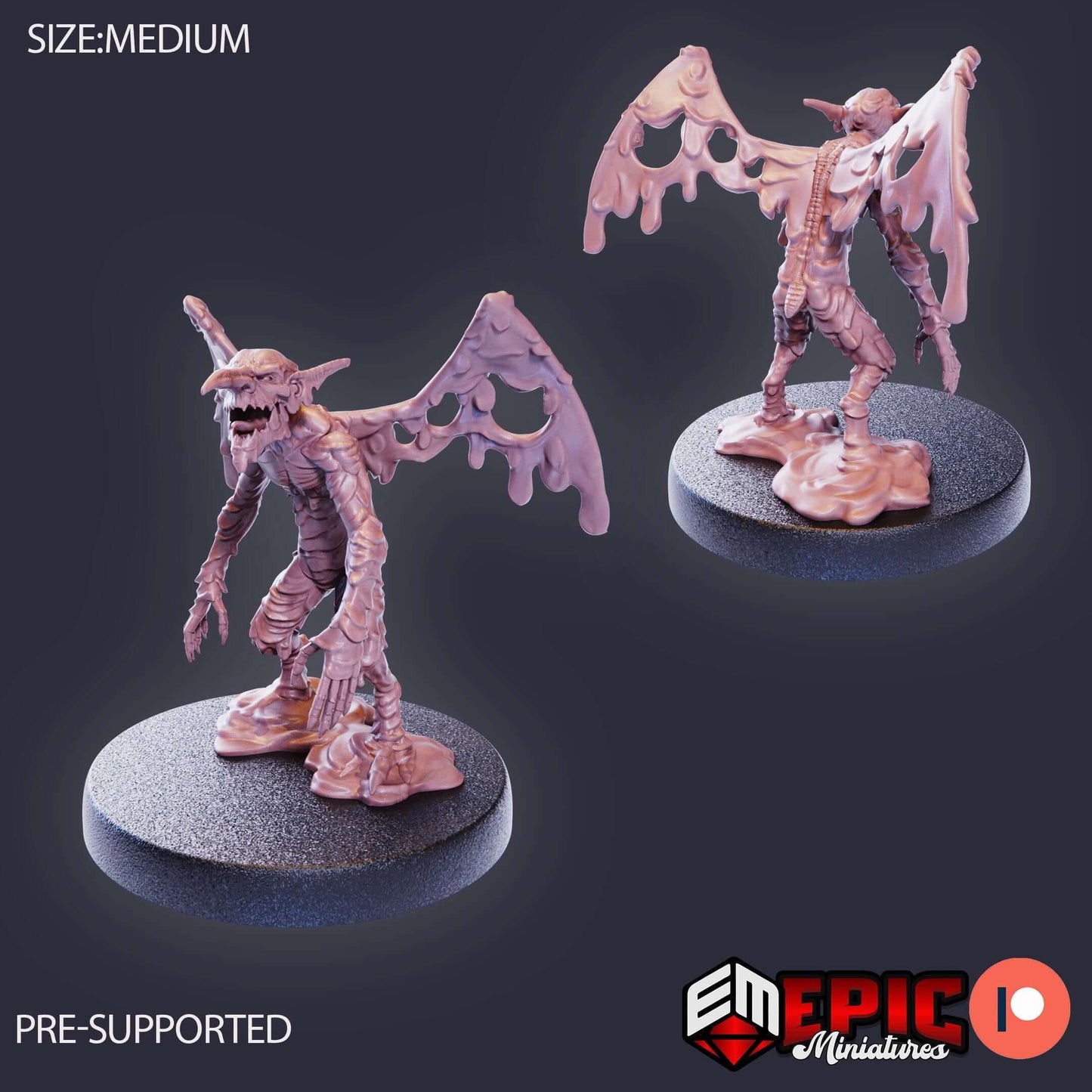 Mud Mephit - Epic Miniatures - Dungeons and Dragons