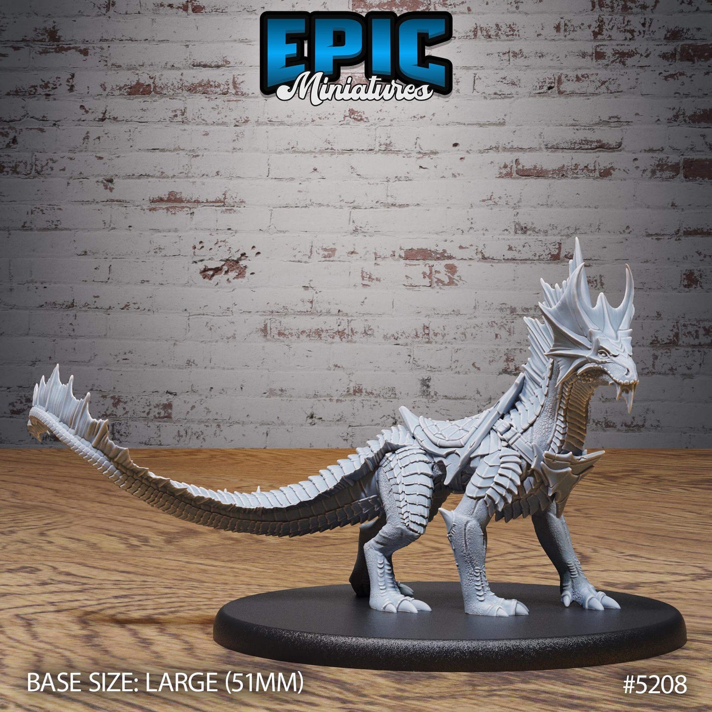 Guard Drakes Brass - Epic Miniatures - Dungeons and Dragons