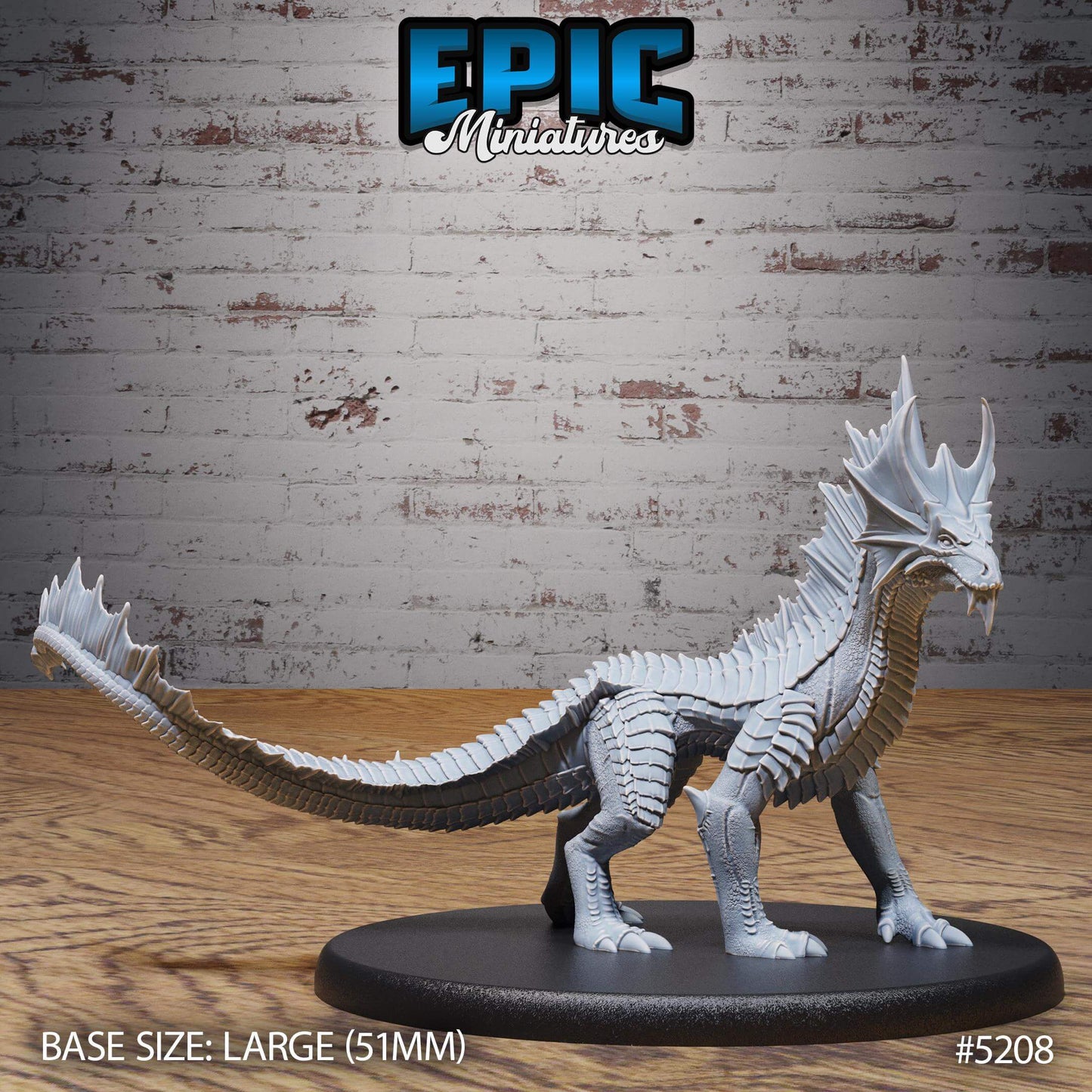 Guard Drakes Brass - Epic Miniatures - Dungeons and Dragons