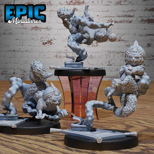 Cat Djinn - Epic Miniatures - Dungeons and Dragons