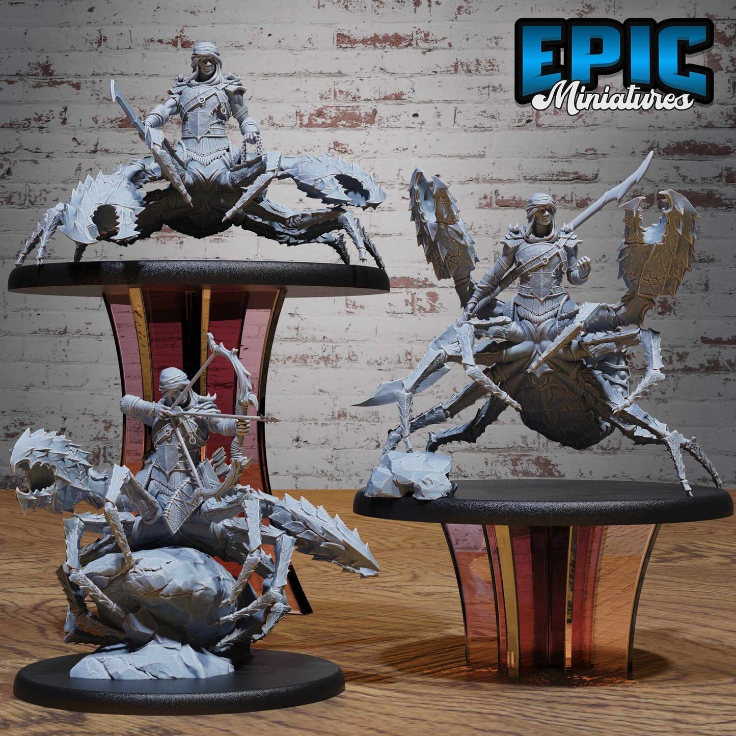 Scorpion Centaur Warrior - D&D Epic Miniatures   and Dragons