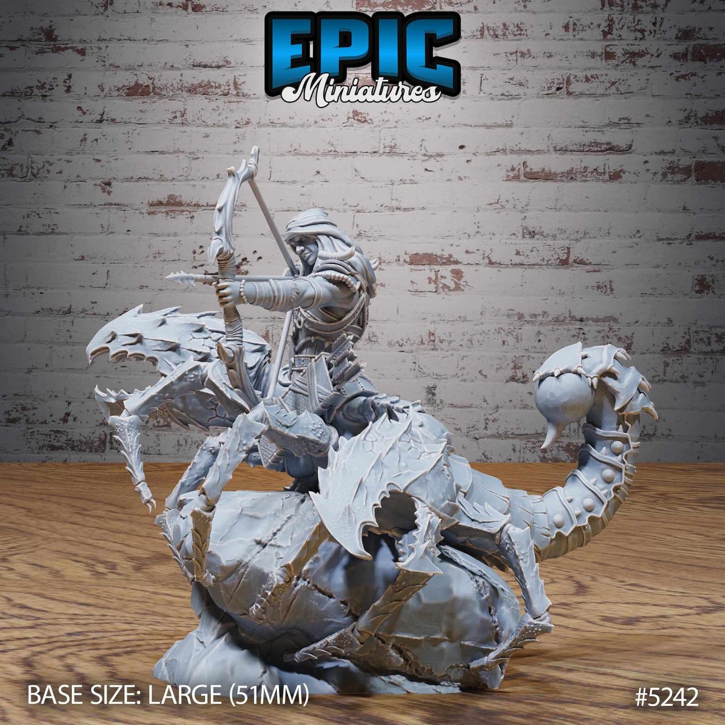 Scorpion Centaur Warrior - D&D Epic Miniatures   and Dragons