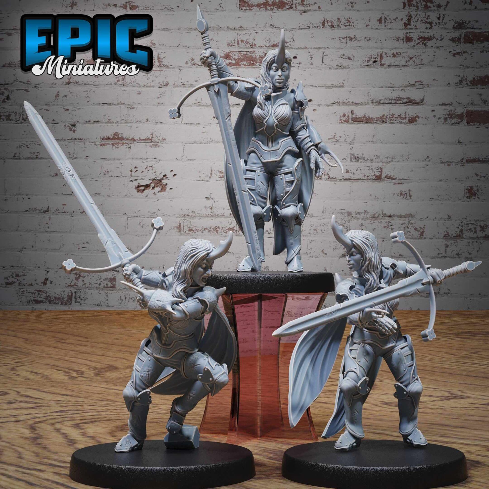 Insect Knight Lady - Epic Miniatures - Dungeons and Dragons