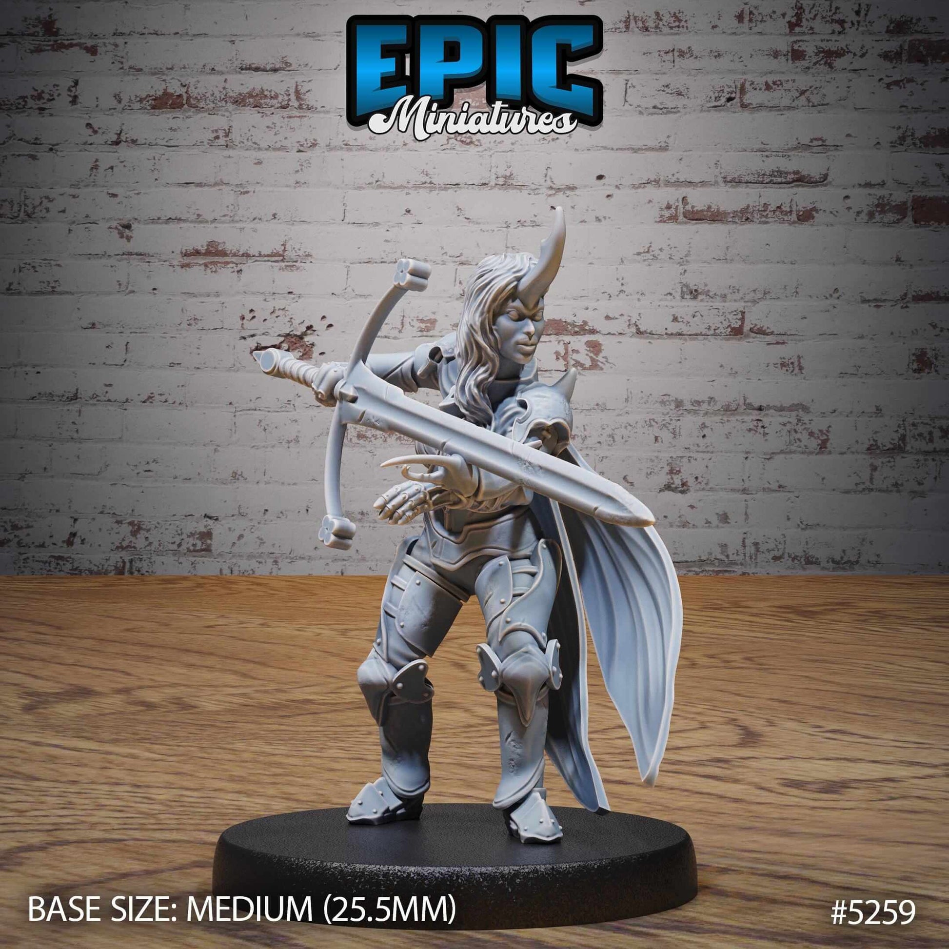 Insect Knight Lady - Epic Miniatures - Dungeons and Dragons