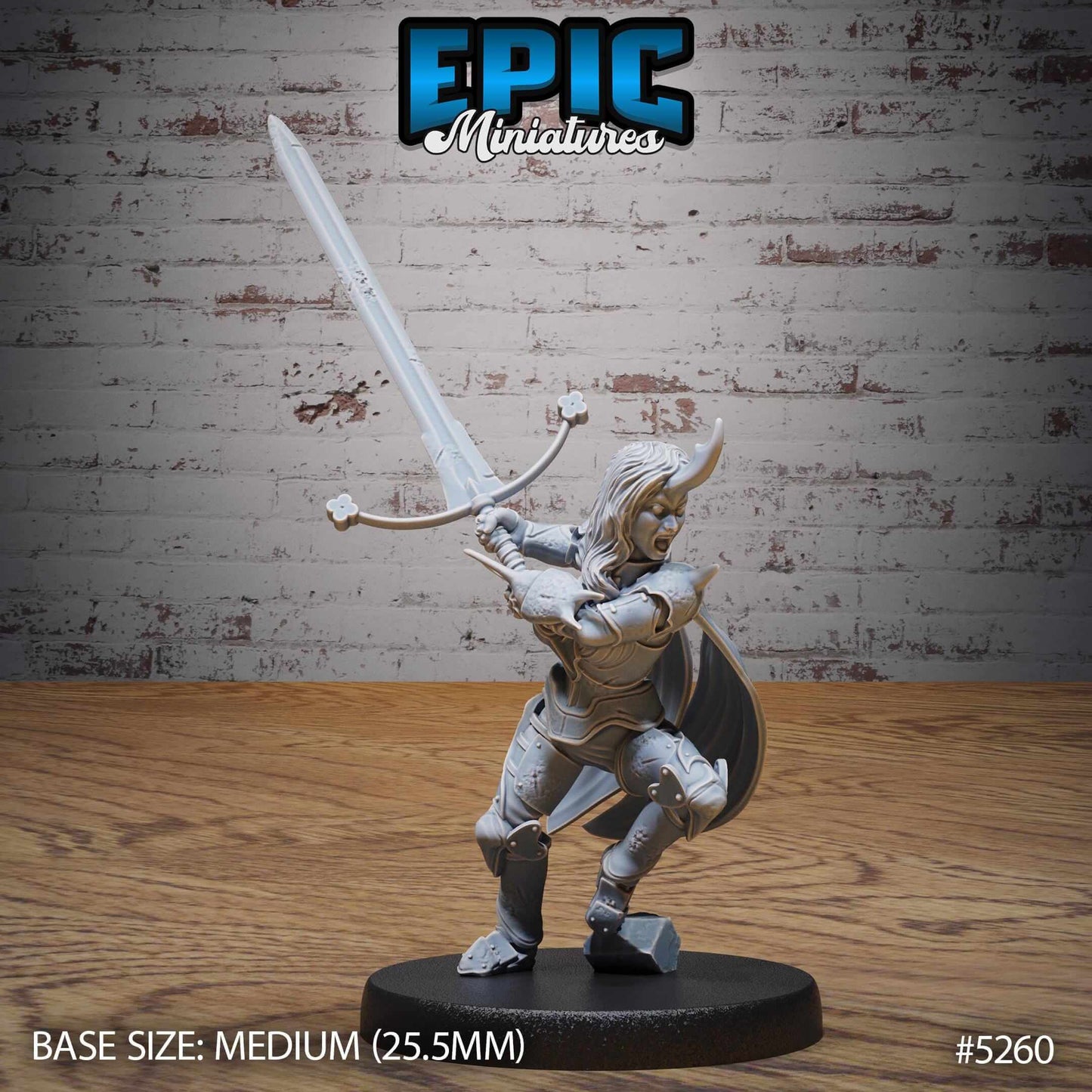 Insect Knight Lady - Epic Miniatures - Dungeons and Dragons