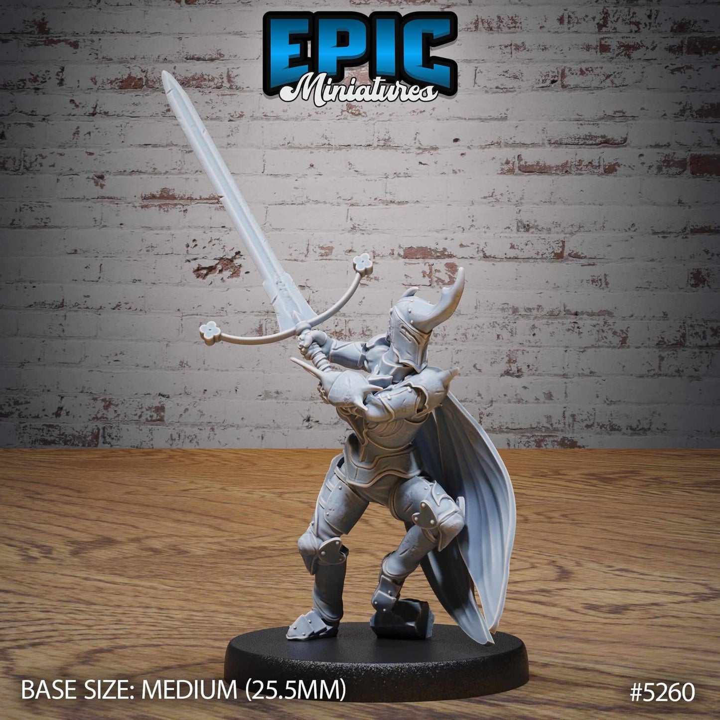 Insect Knight Lady - Epic Miniatures - Dungeons and Dragons