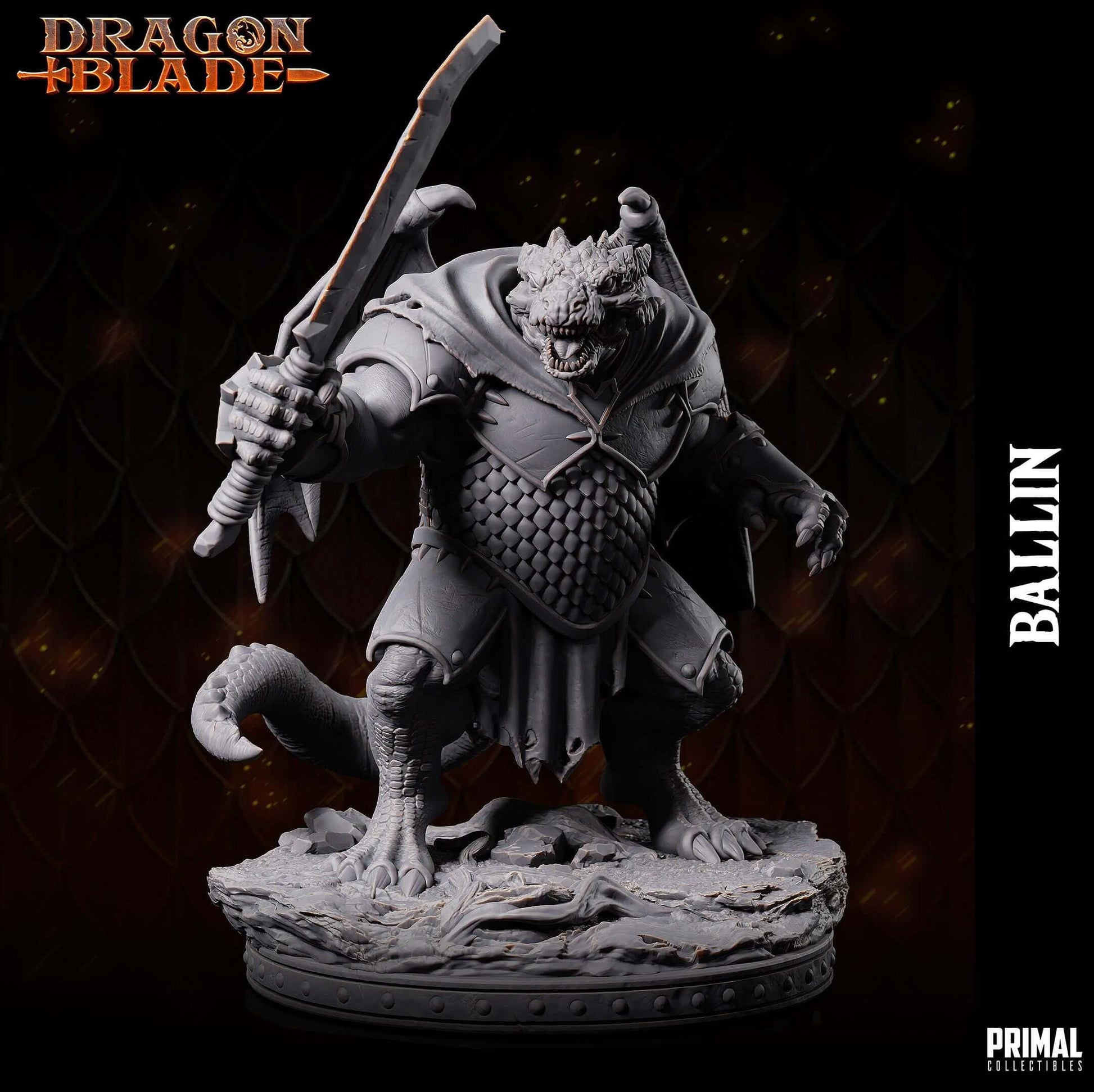 Ballin Draconian Dragonblade - Masters of Dungeon Quest
