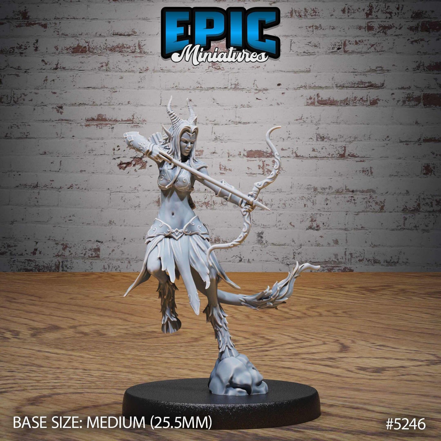 Satyr Tiefling Female set - D&D Epic Miniatures   and Dragons