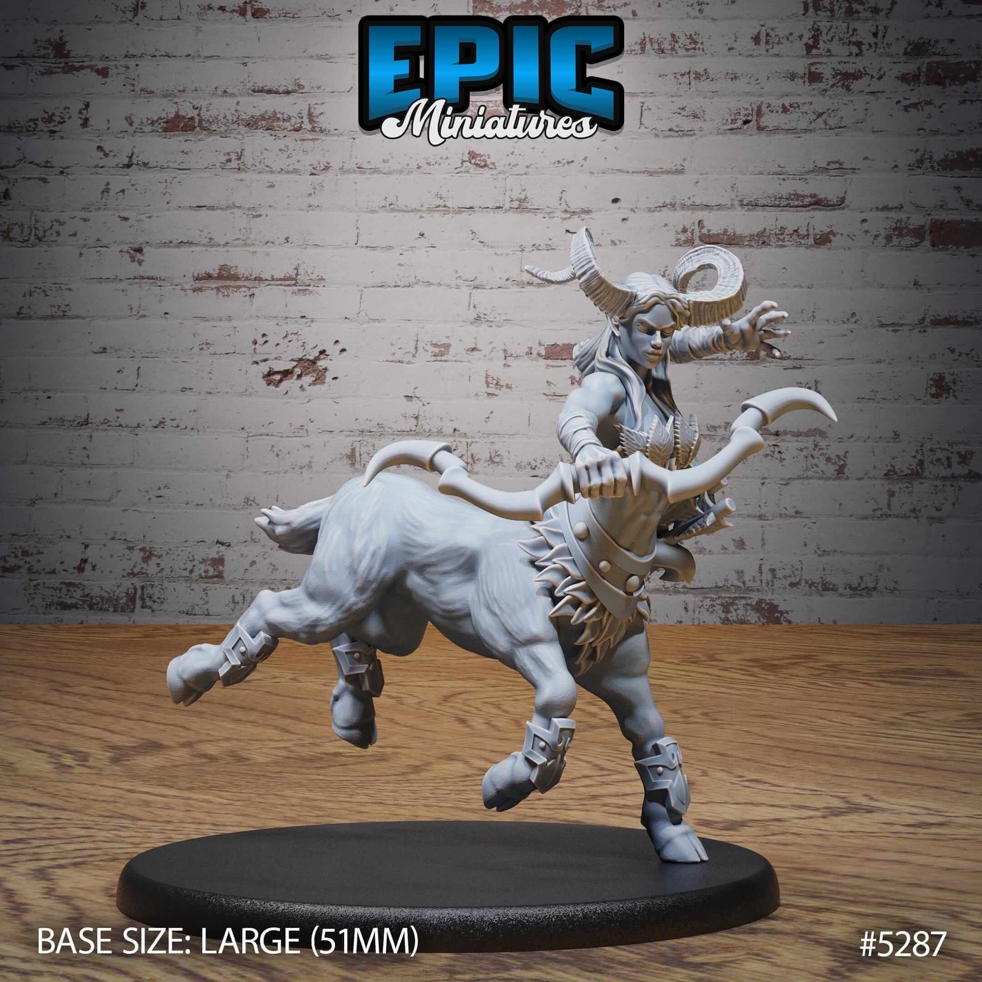 Faun Centaur set - Epic Miniatures - Dungeons and Dragons