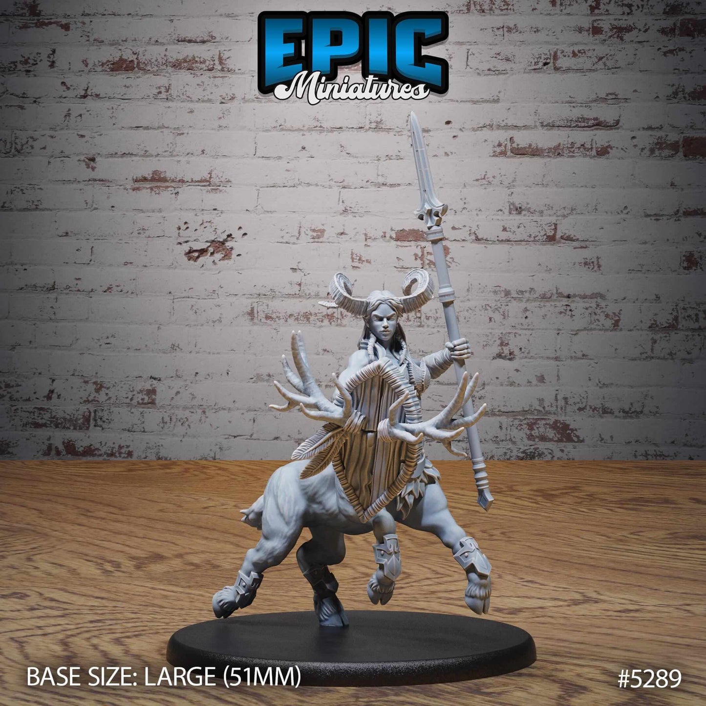 Faun Centaur set - D&D Epic Miniatures   and Dragons