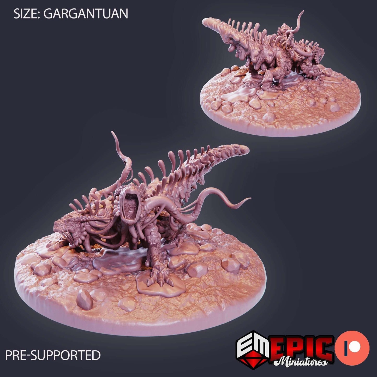 Ooze Beast - D&D Epic Miniatures   and Dragons
