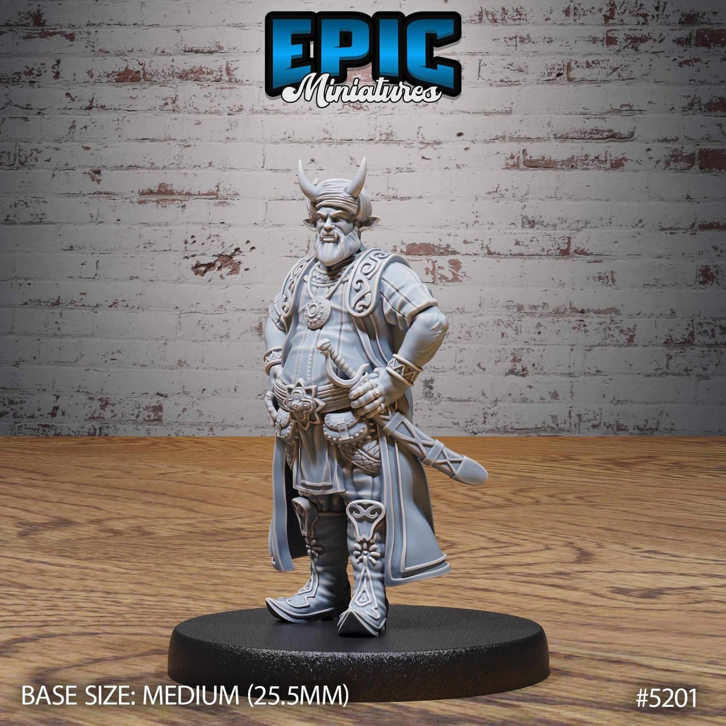 Tiefling Merchant - Epic Miniatures - Dungeons and Dragons