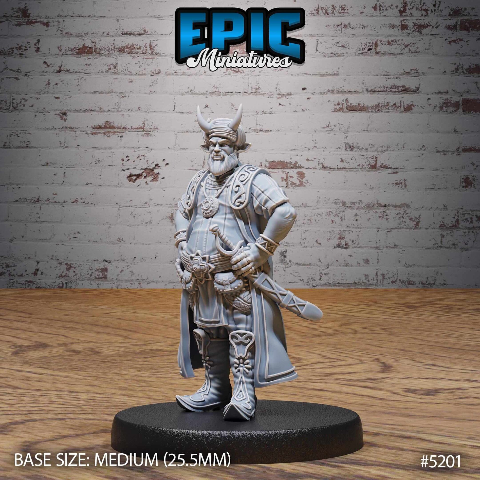 Tiefling Merchant - D&D Epic Miniatures   and Dragons