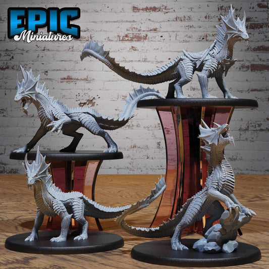Guard Drakes Brass - Epic Miniatures - Dungeons and Dragons