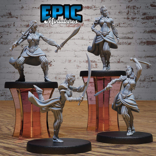 Belly Dancer - D&D Epic Miniatures   and Dragons