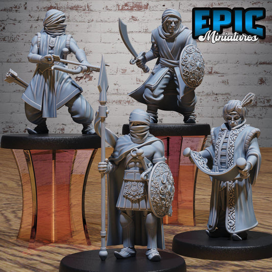 Oriental Army Set 1 - Epic Miniatures - Dungeons and Dragons