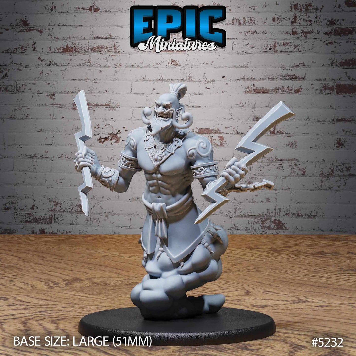 Grinning Djinn - Epic Miniatures - Dungeons and Dragons