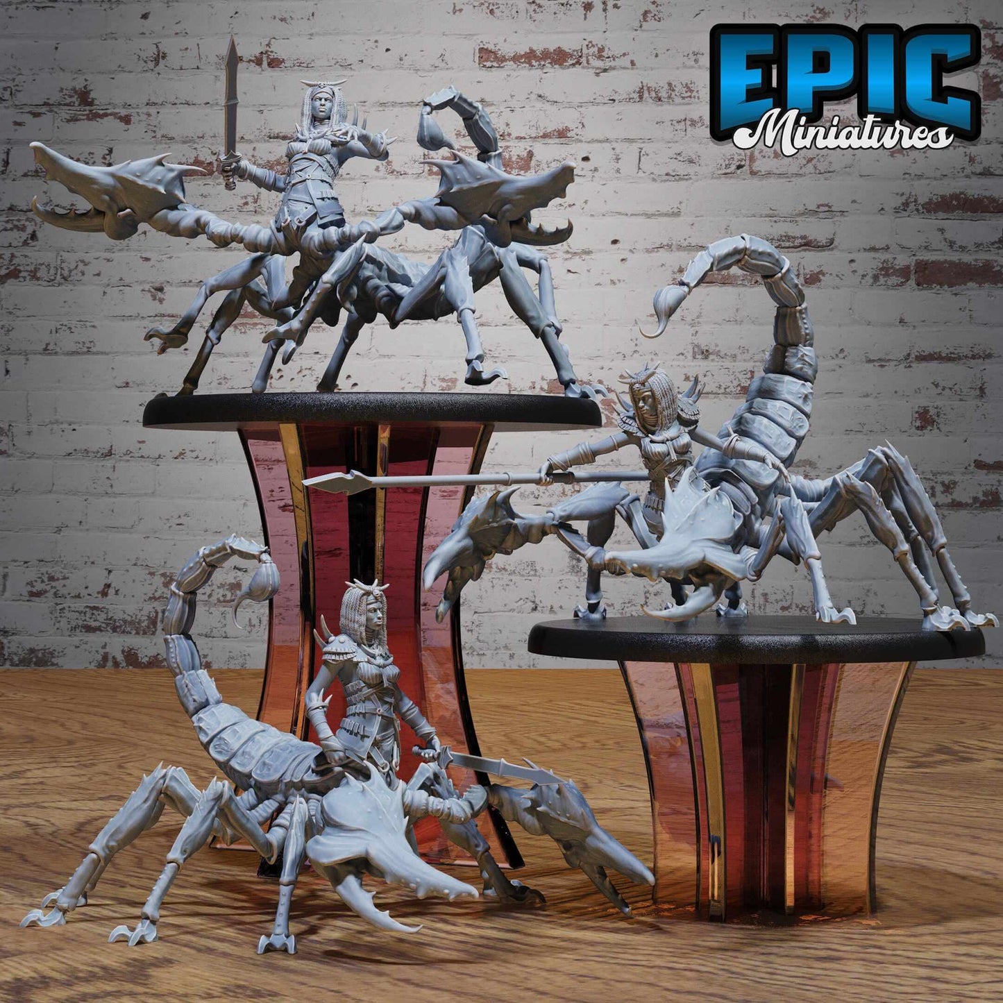 Scorpion Centaur Lady - Epic Miniatures - Dungeons and Dragons