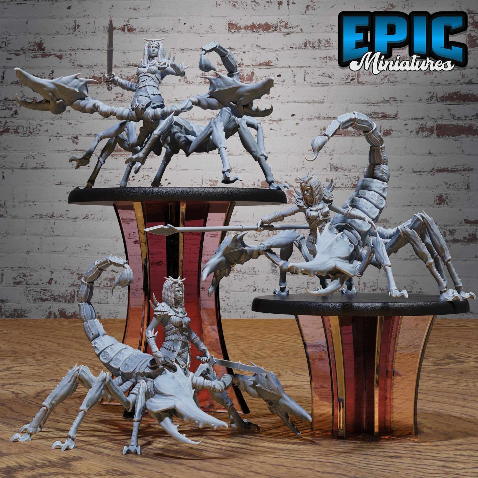 Scorpion Centaur Lady - Epic Miniatures - Dungeons and Dragons