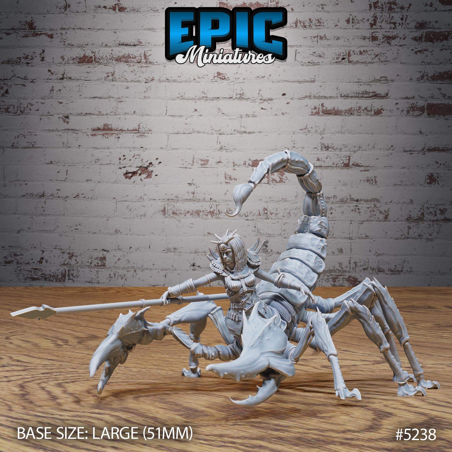 Scorpion Centaur Lady - Epic Miniatures - Dungeons and Dragons