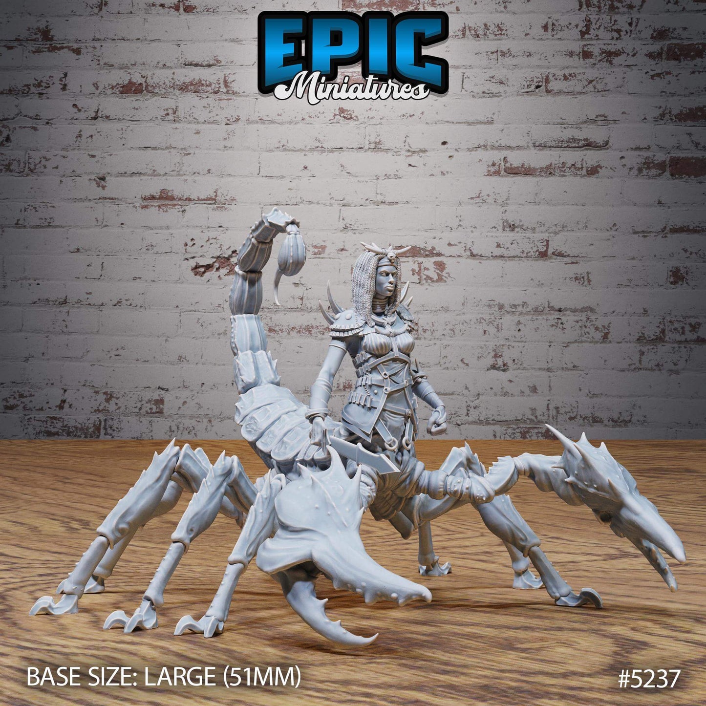 Scorpion Centaur Lady - Epic Miniatures - Dungeons and Dragons