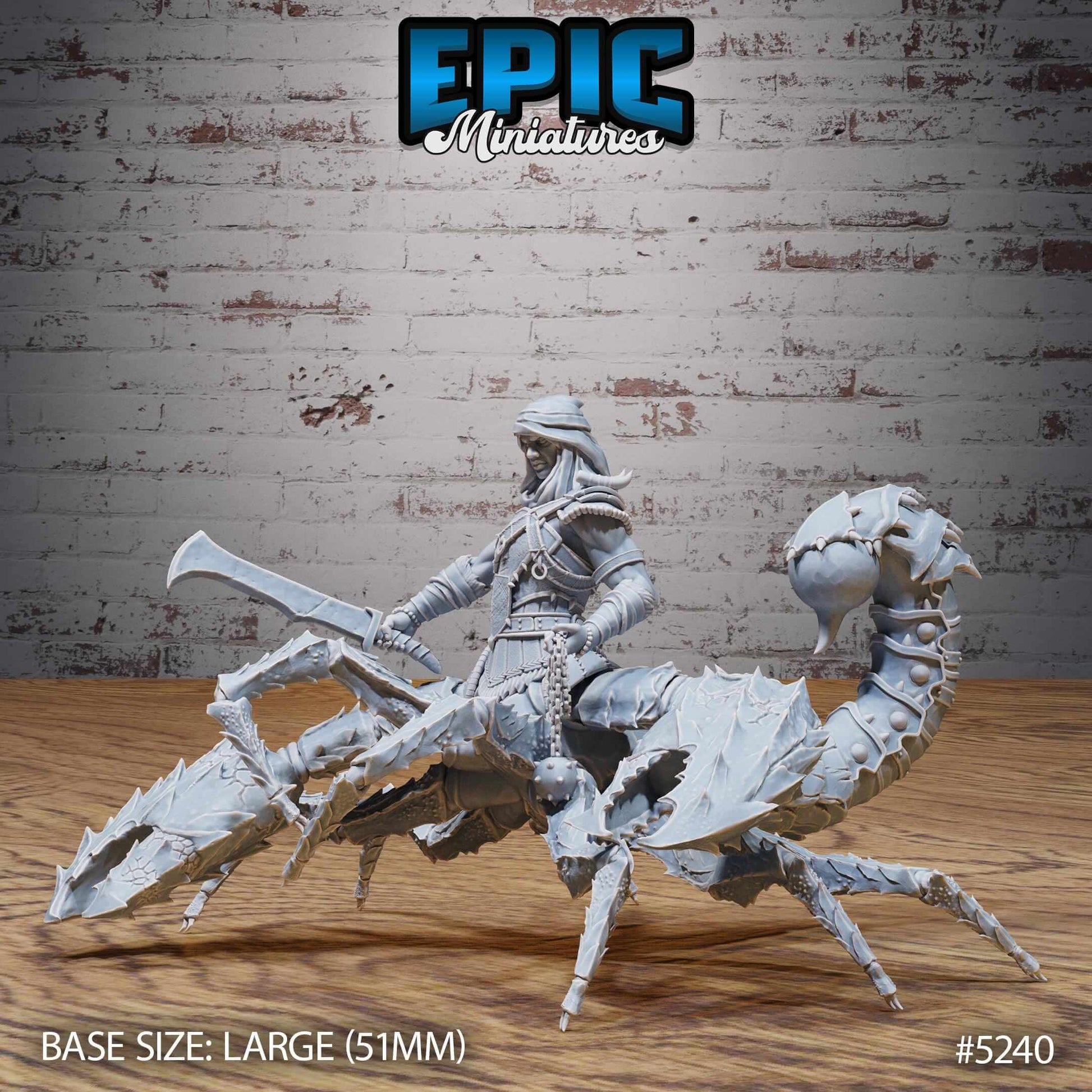 Scorpion Centaur Warrior - D&D Epic Miniatures   and Dragons