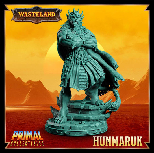Hunmaruk Wasteland 3D Printed Resin RPG/Tabletop/Boardgames Miniature Primal Collectibles