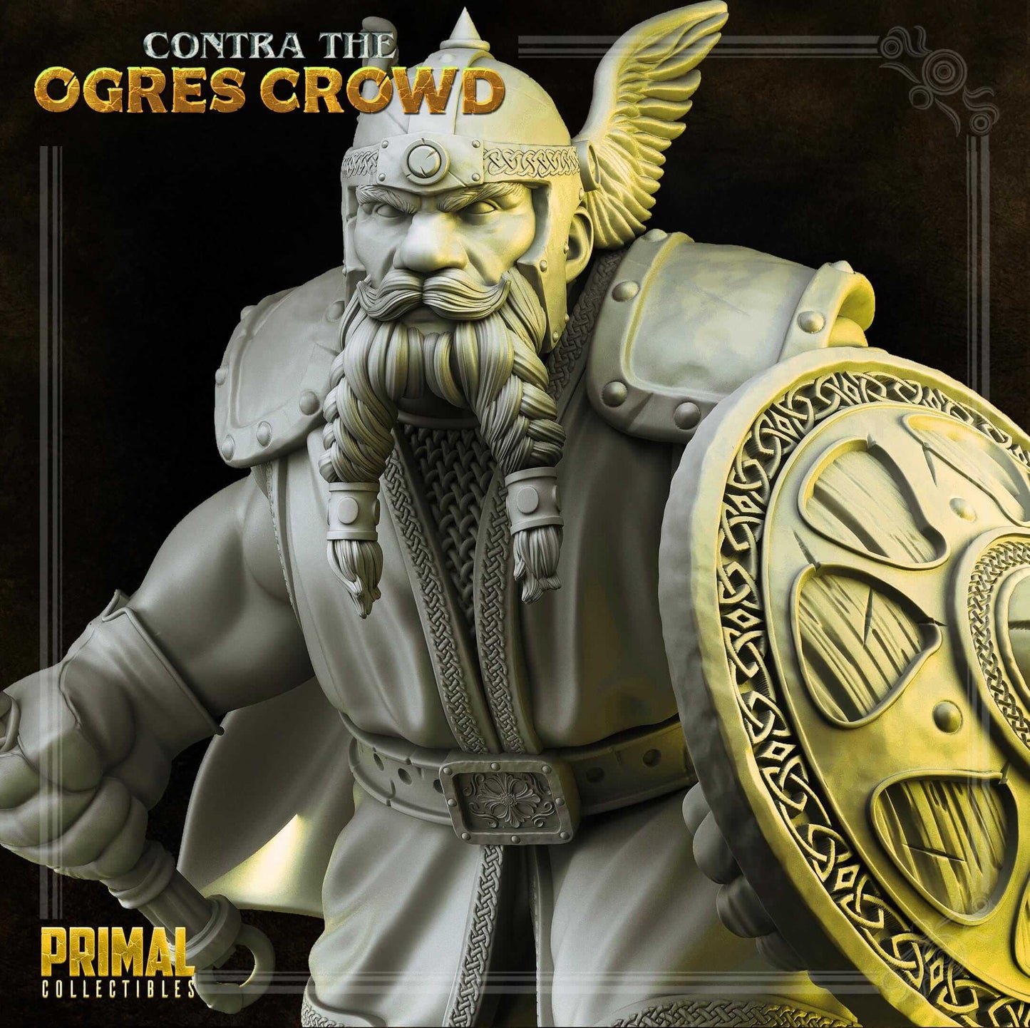 Azaghal - The Rise of the Death Lord Masters of Dungeons Quest Miniature Primal Collectibles